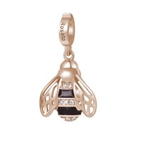 Charm Rosato Donna Storie in Argento Zirconia RZ181